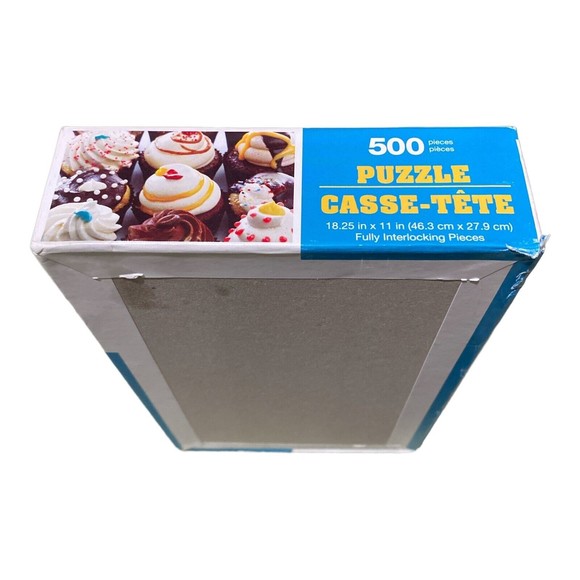 Cupcake 500 Piece Jigsaw Puzzle 18.25” X 11” Greenbrier International Inc. *New - Picture 4 of 6